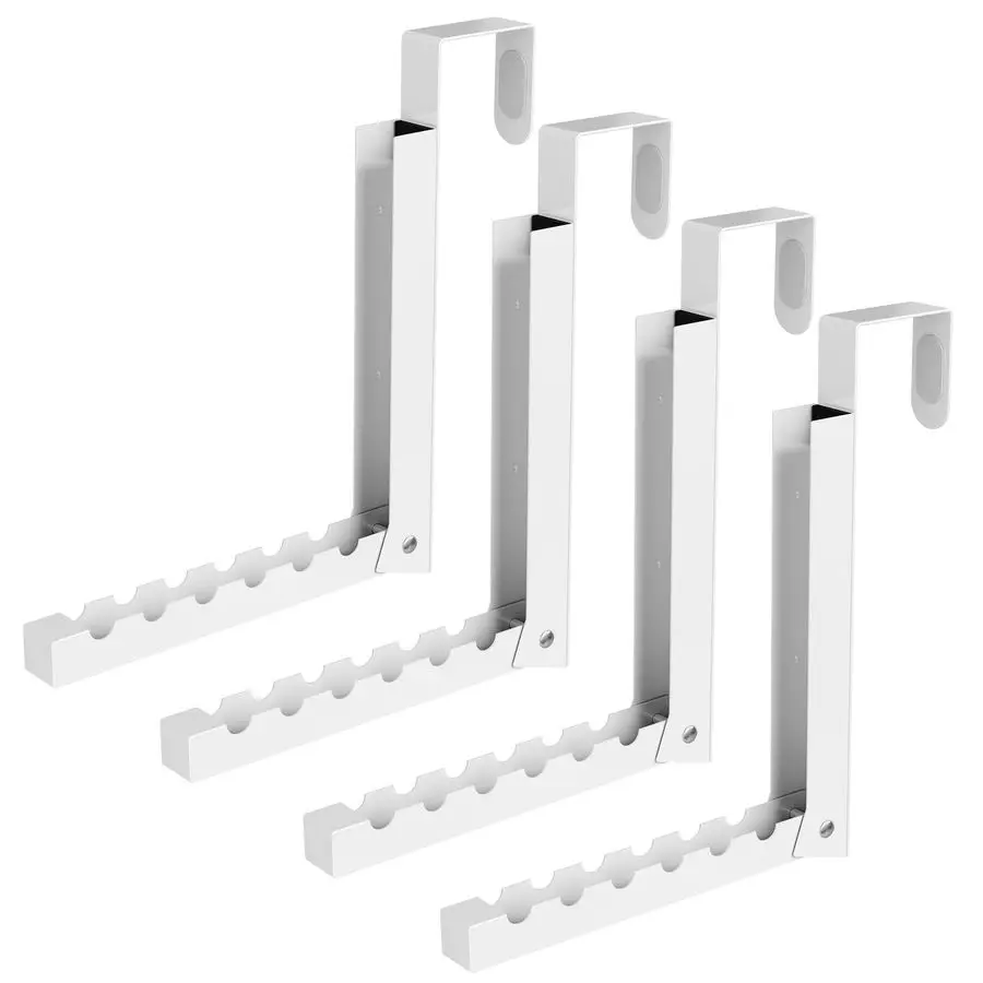 

Over The Door Hanger Folding Clothes Drying Rack, Folding Hanging Coat Rack for Indoor Laundry Room Compact Small Space Foldable