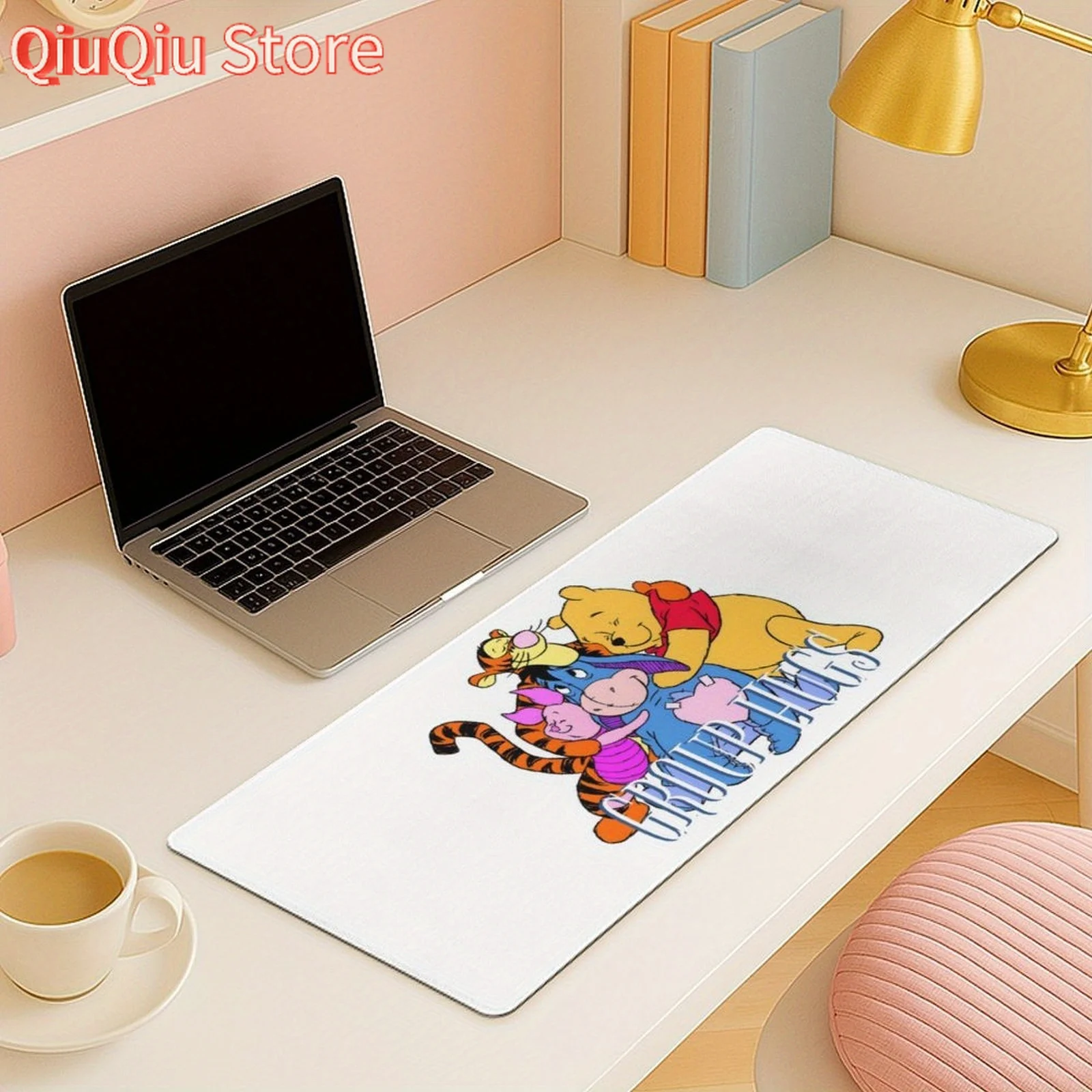 

Коврик для мыши DISNEY Tigger Winnie The Pooh, большой коврик для мыши, милый мультяшный коврик для мыши Kawaii, нескользящий коврик для мыши, настольный коврик, игровая мышь M