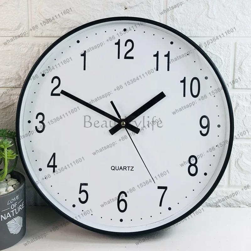 Reverse Wall Clock Counterclockwise Wall Watch Modern Elegant Interior Clocks Aesthetic Luxury Watches Living Room Decoration