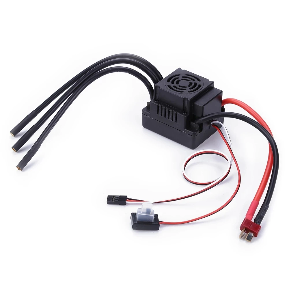 Waterproof ESC 60A 80A 120A S-80A S-120A Brushless ESC Electric Speed Controller with 5.5V / 3A BEC for 1/8 1/10 1:10 RC Car