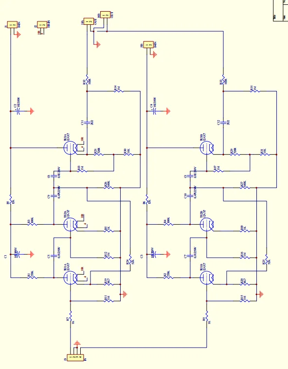 PRT-07A 튜브 HIFI 프리앰프 진공관 프리앰프 보드/PCB/키트 베이스(Marantz 7 회로 기반)