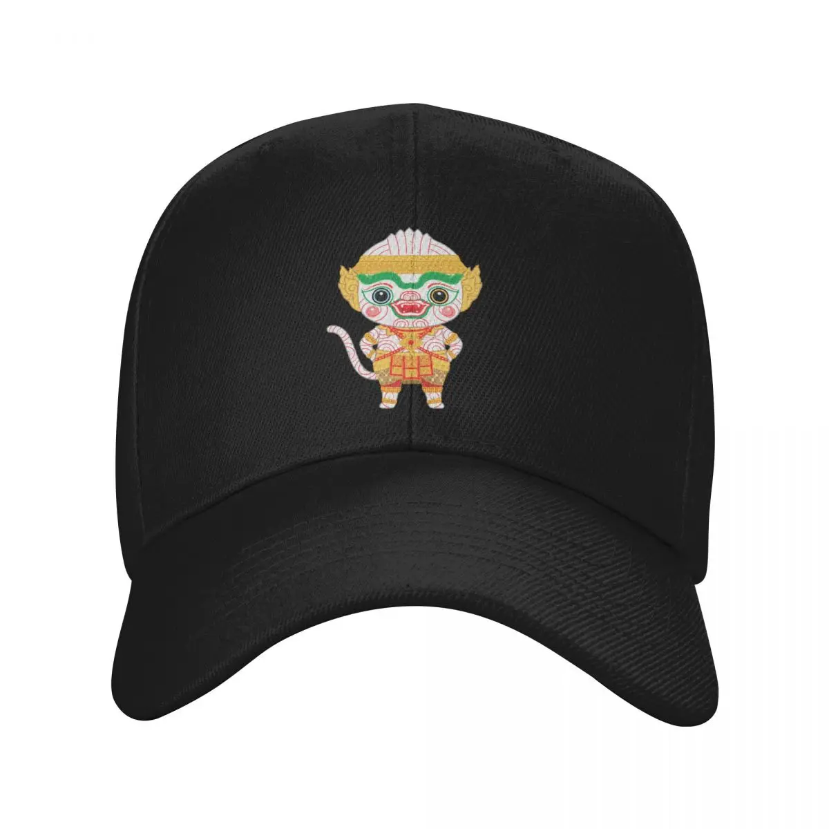 Hanuman Ramakien Baseball Cap Hat Beach western Hat Streetwear Kids Hat Men's Women's