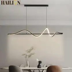 Modern Led Pendant Lights Chandelier For Dining Table Living Room Counter Bar Interior Moon Hanging Lamp Decor Chandelier Lamp