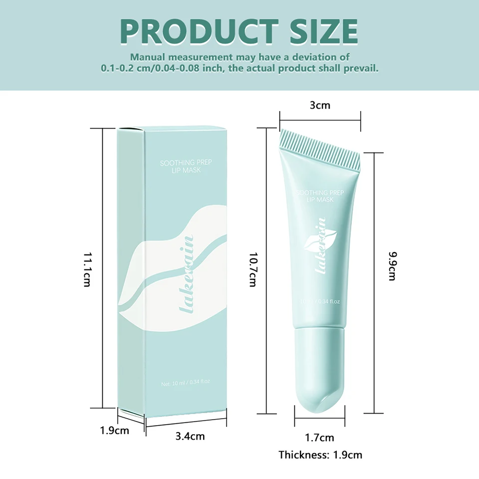 Gentle Peel Off Lip Mask Exfoliator Deep Nourishing Lip Care Soothes Dry Chapped Lips Make Daily Lip Treatment for All Skin Type
