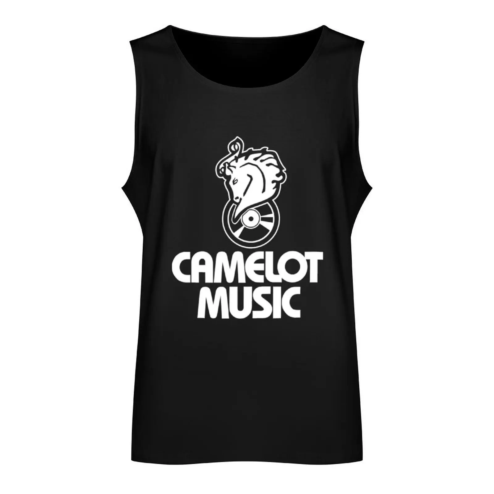 CAMELOT MUSIC Logo Tank Top Men sleeveless tee Men's sleeveless