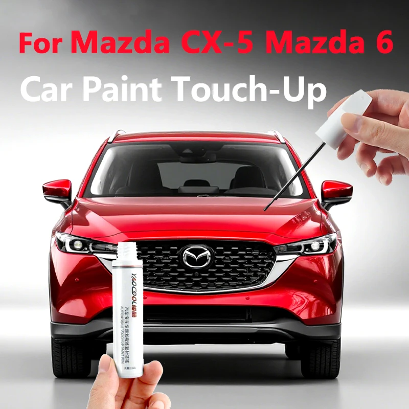 

Для Mazda CX5 CX3 CX 4 Mazda 6 Touch ручка для ремонта автомобильной краски восковая краска ремонтный набор жемчужно-белый Soul Crystal Red Crystal blue