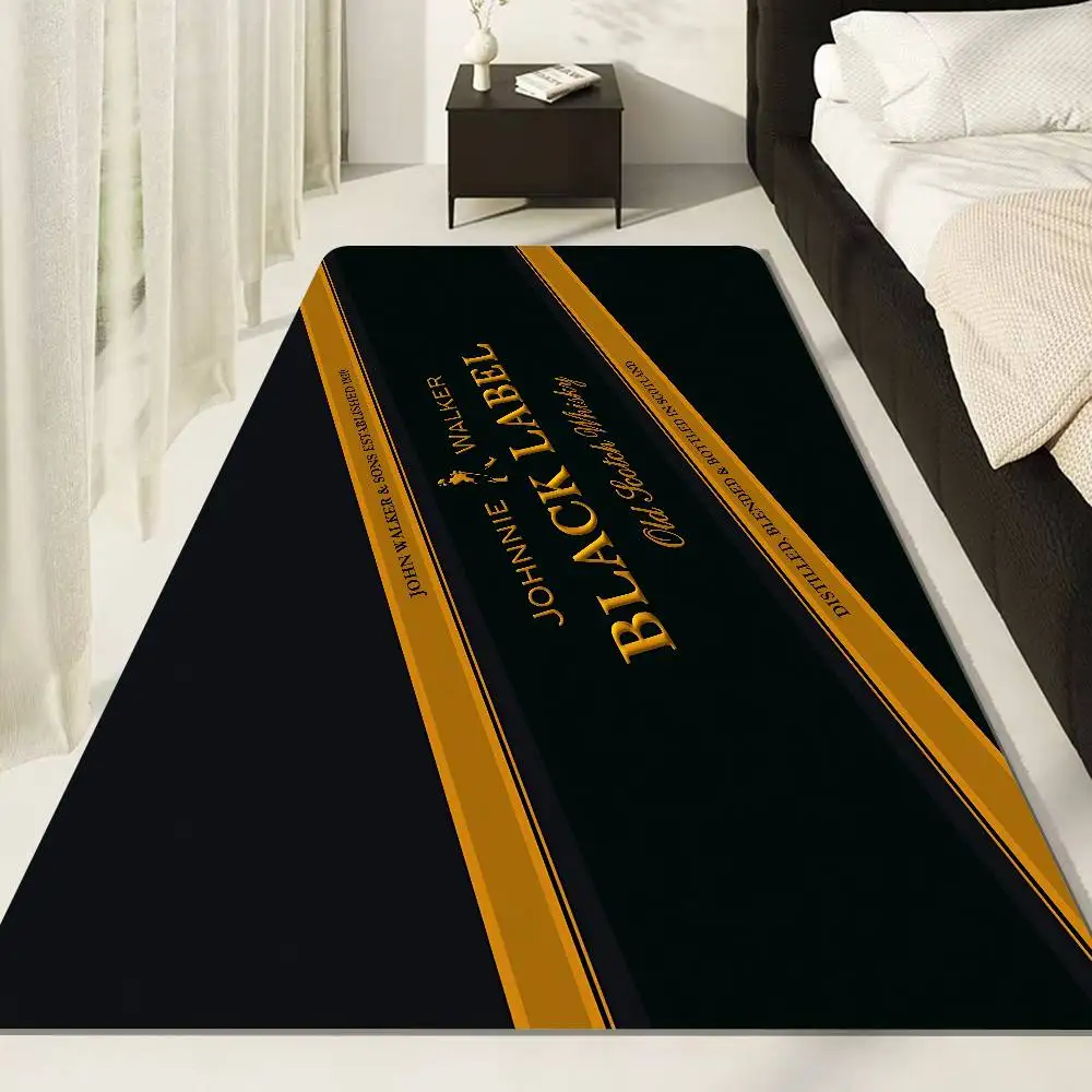 Luxury J-JOHNNIE WALKER Beer Bathroom Mat Anti-slip Absorb Water Long Strip Cushion Bedroon Mat Welcome Doormat