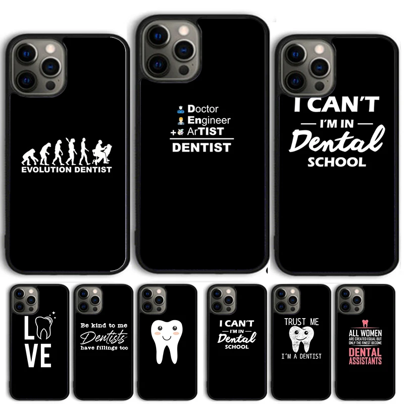 Funny Dentist Doctor Beautiful Day to Save Teeth Phone case  For iPhone 16 15 14 X XR XS 11 12 mini 13 Pro MAX Plus