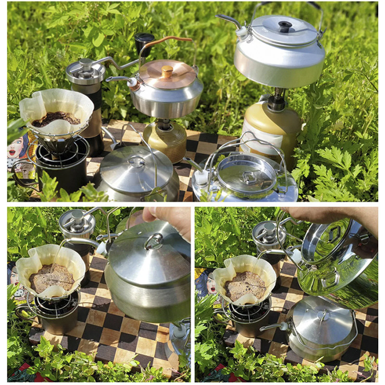 

Extended Kettle Spout Corrosion Resistance Safe Harmless Odorless Stainless Steel Outdoor Kettle Spout Long Spout Kettle Spout