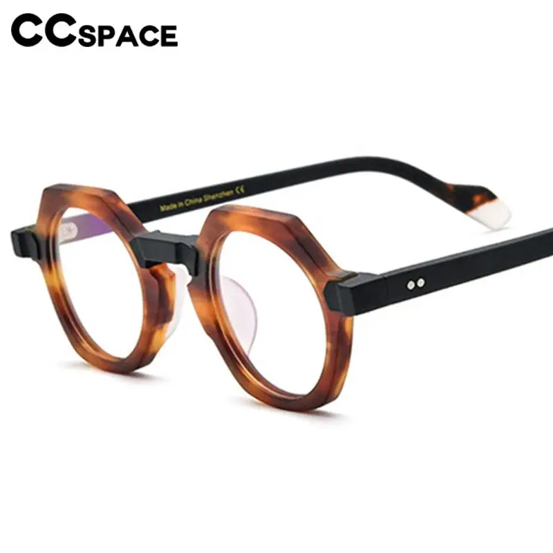 

55099 Designer Brand Hand-Made Round Glasses Women Vintage Glasses Frame Acetate Eyeglasses Women Prescription Frame