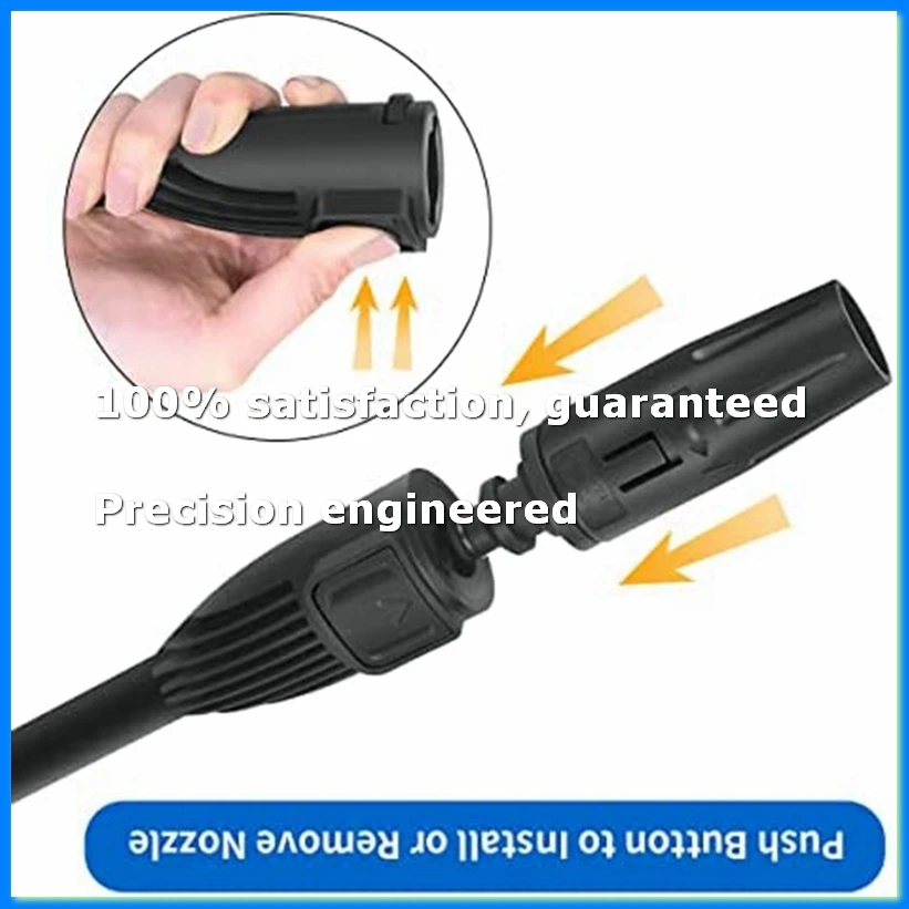 4pack X((High Pressure for K2 K3 K4 K5 K6 K7, Adjustable Nozzle Pressure Washer Accessory)