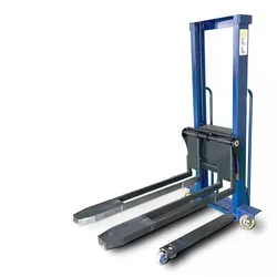 1T 500kg Self Loading/unloading Stacker Portable Electric Pallet Lift Stackers