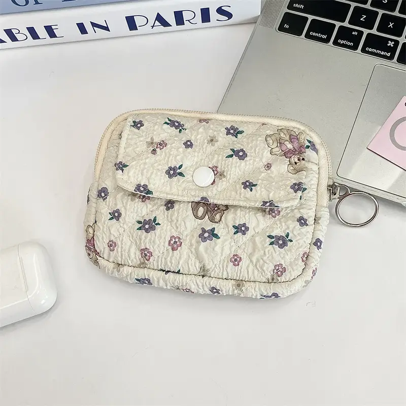 Cute Cartoon Small Travel Cosmetic Lipstick Earphone Card Portable Storage Bag Purse Women Gift Pouch In Make up Bags Organizer - Image 31