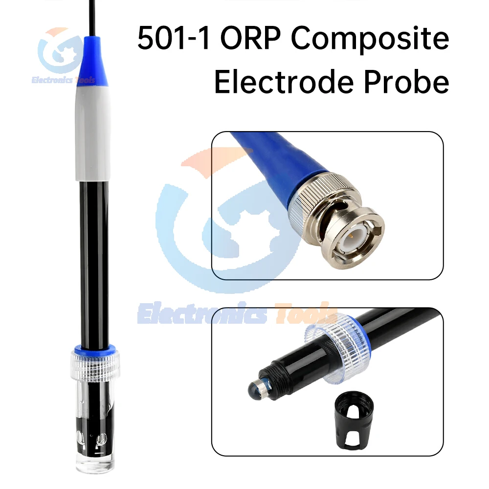 

ORP Composite Electrode Probe 2000mV PH Potential Test BNC Interface Laboratory Routine Aqueous Solution Wastewater Probe