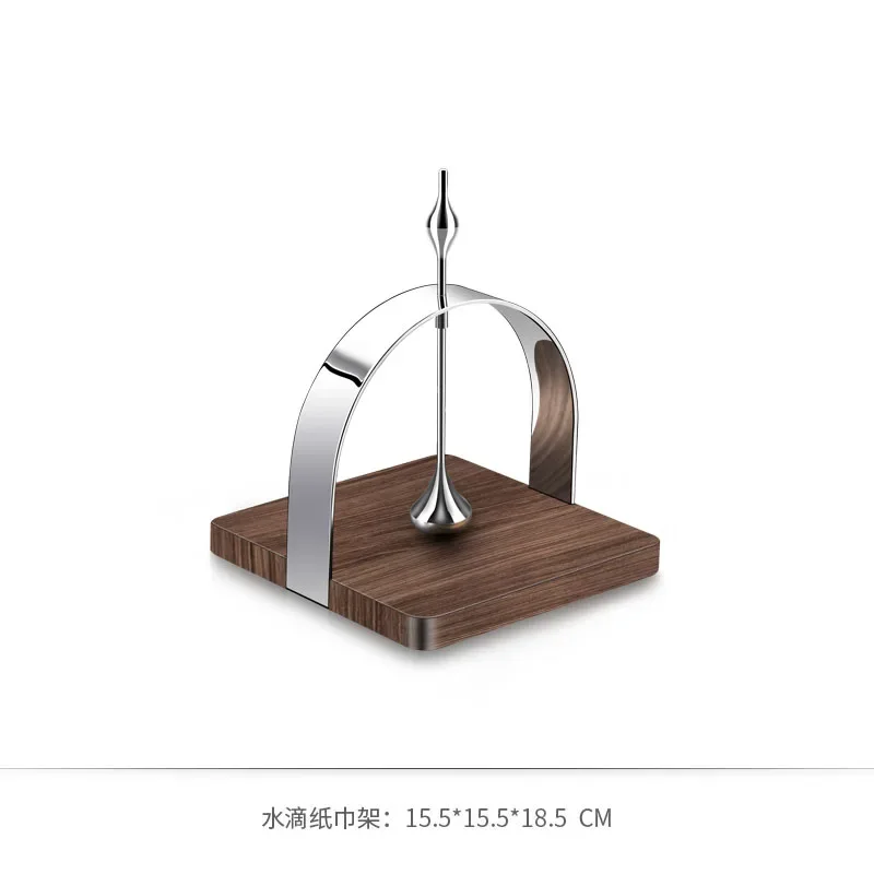 Limited Offer Light Luxury Stainless Steel Fixed-point Tissue Holder, Tissue Box, Soft Home Furnishing Ornament