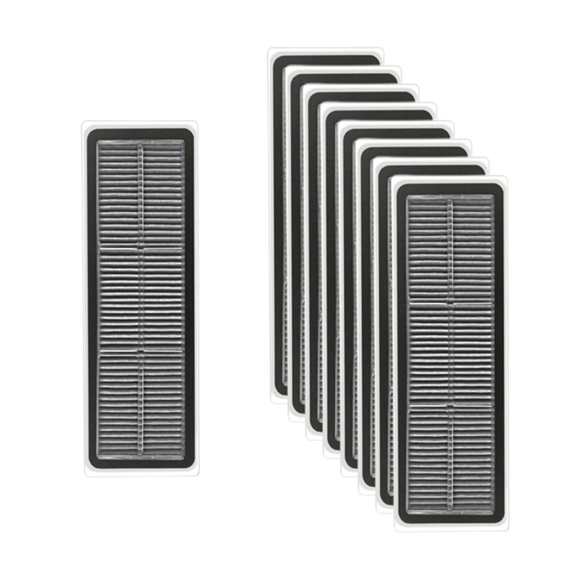 交換用ロボット掃除機用スペアパーツ,9個セット,HEPAフィルター,Dreame w20pro用フィルター,ultra