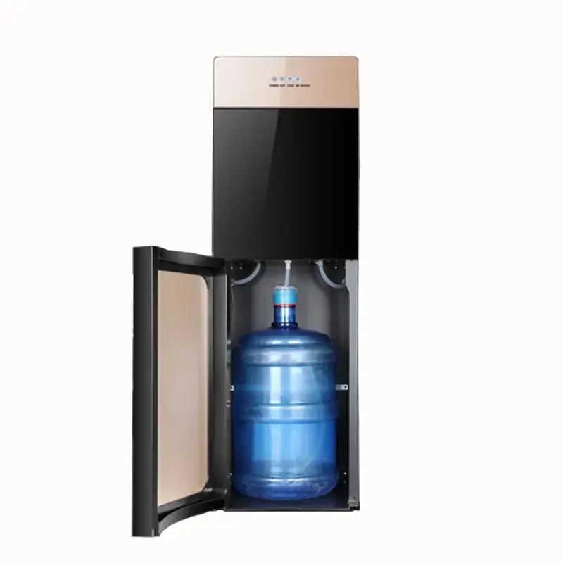 The highest quality bottom-loaded hot and cold electric water cooler dispenser for home or office stands