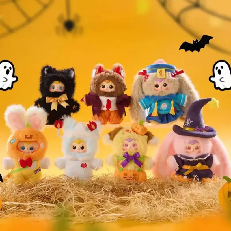 صموئيل سلسلة الهالوين الليلية Kawaii صندوق أعمى غامض لطيف دمية الاتجاه لعبة حلية للفتيات هدايا العيد 100% حقيقية #6