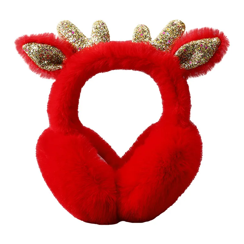 Earmuffs Earmuffs Warm Earmuffs Warm Earmuffs Female Winter Christmas Korean Version Cute Earbag Winter Earmuffs