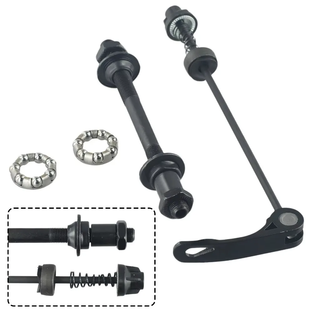 25mm Hub Bearings Bicycle Axle Front Rear Bearing Quick Release Bike Front Rear Axle Release Rod Bike Quick Release Skewers