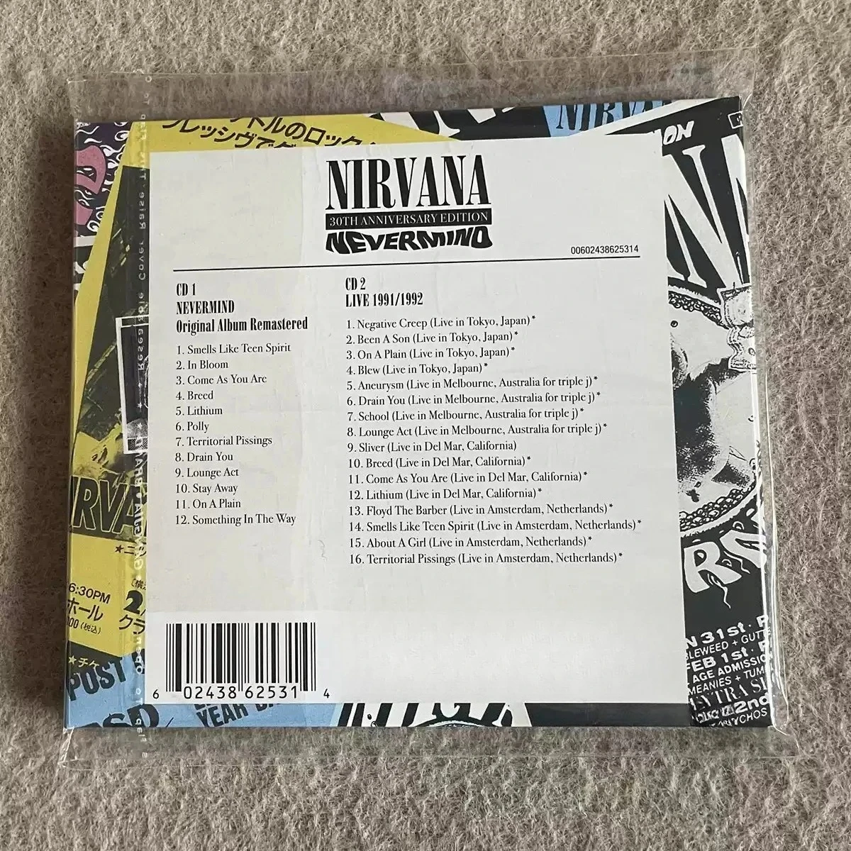 CD de Música Alternativa Ocidental, Capa de Arte Clássica Subaquática Nevermind, Coleção de Rock Atmosférico de Alta Qualidade