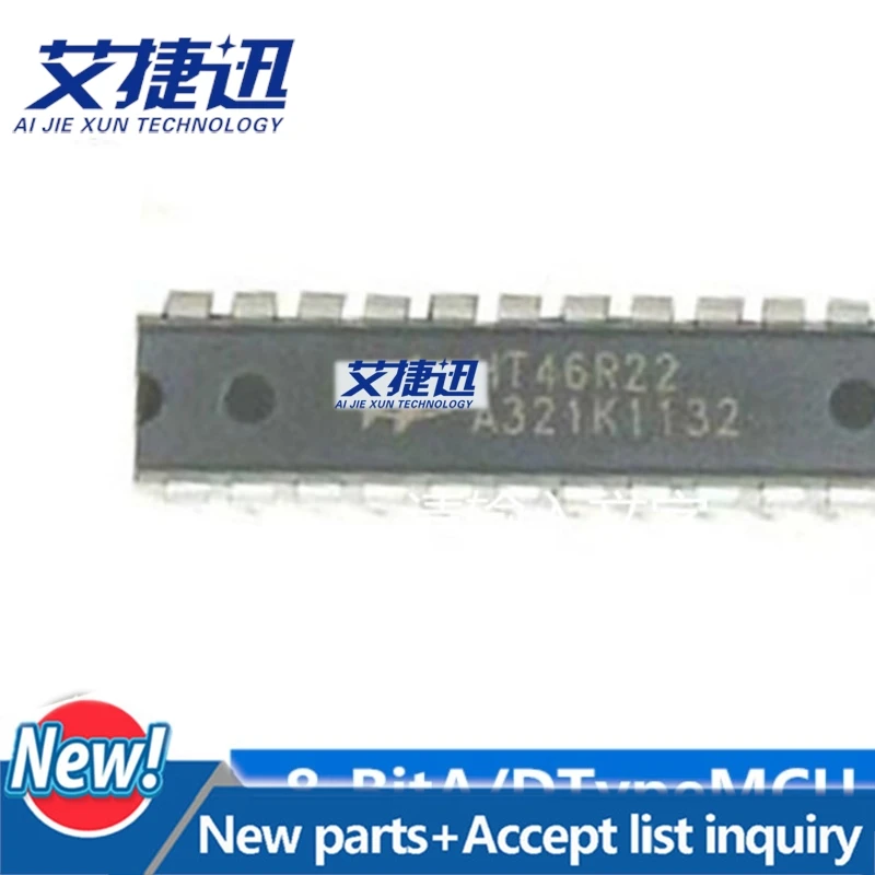 

10Pcs 100% New and original HT46R22 DIP24 HT46R22 24DIP large stock