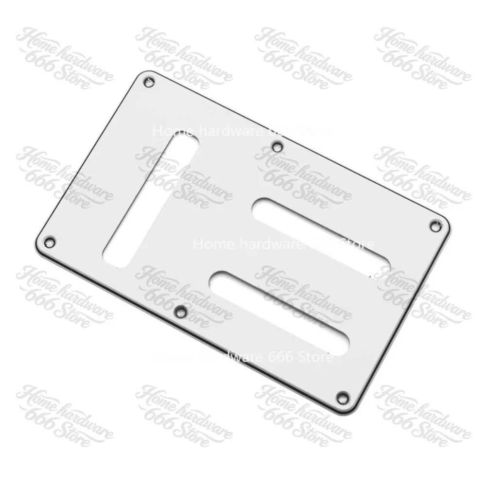 IB Style Electric Guitar Back Cover Back Plate 142.2x89.6mm 1 + 2 Type Back Plate Wiring Cover