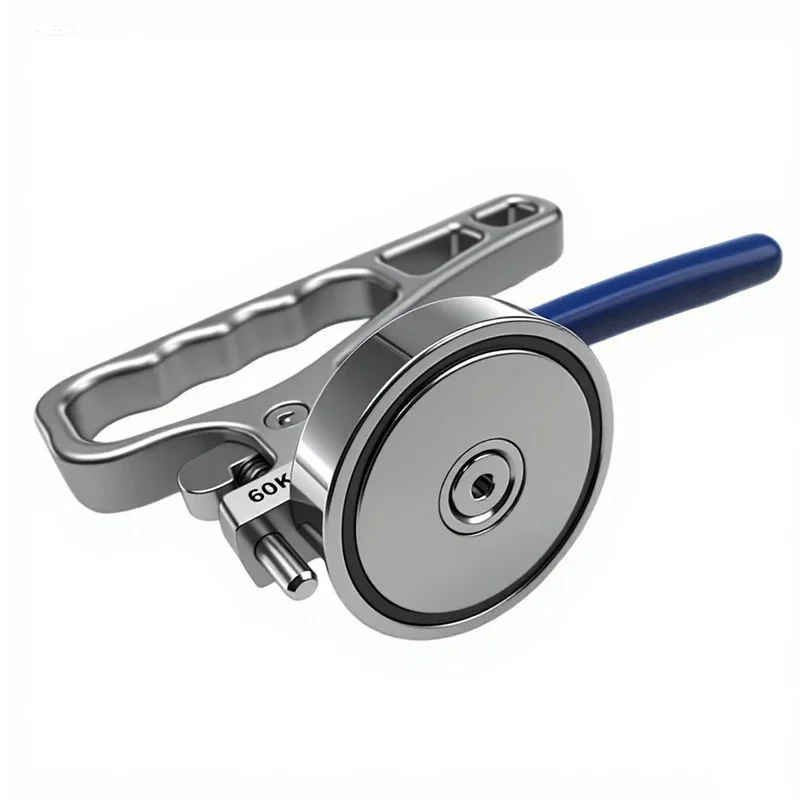 Strong Magnetic Pickup Tool 30/60KG Load Handling Suction Cup for Iron Plate Steel Mold Laser Cutting Feeder Lifting Magnet