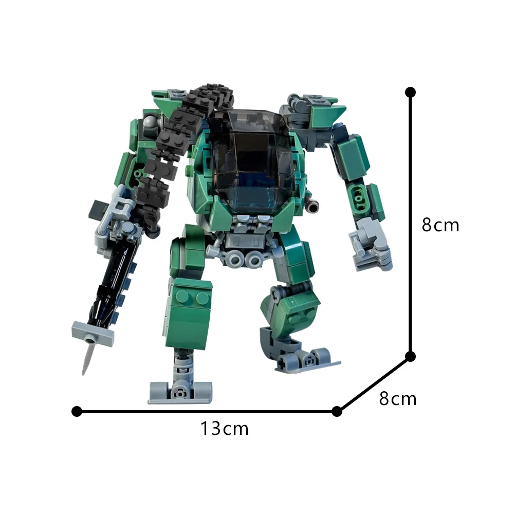 MOC Avatareds Movie AMP suit V3 Mech Building Blocks Model Helicopter Samson SA-2 Bricks RDA Matador Appa Toy for Children Gift