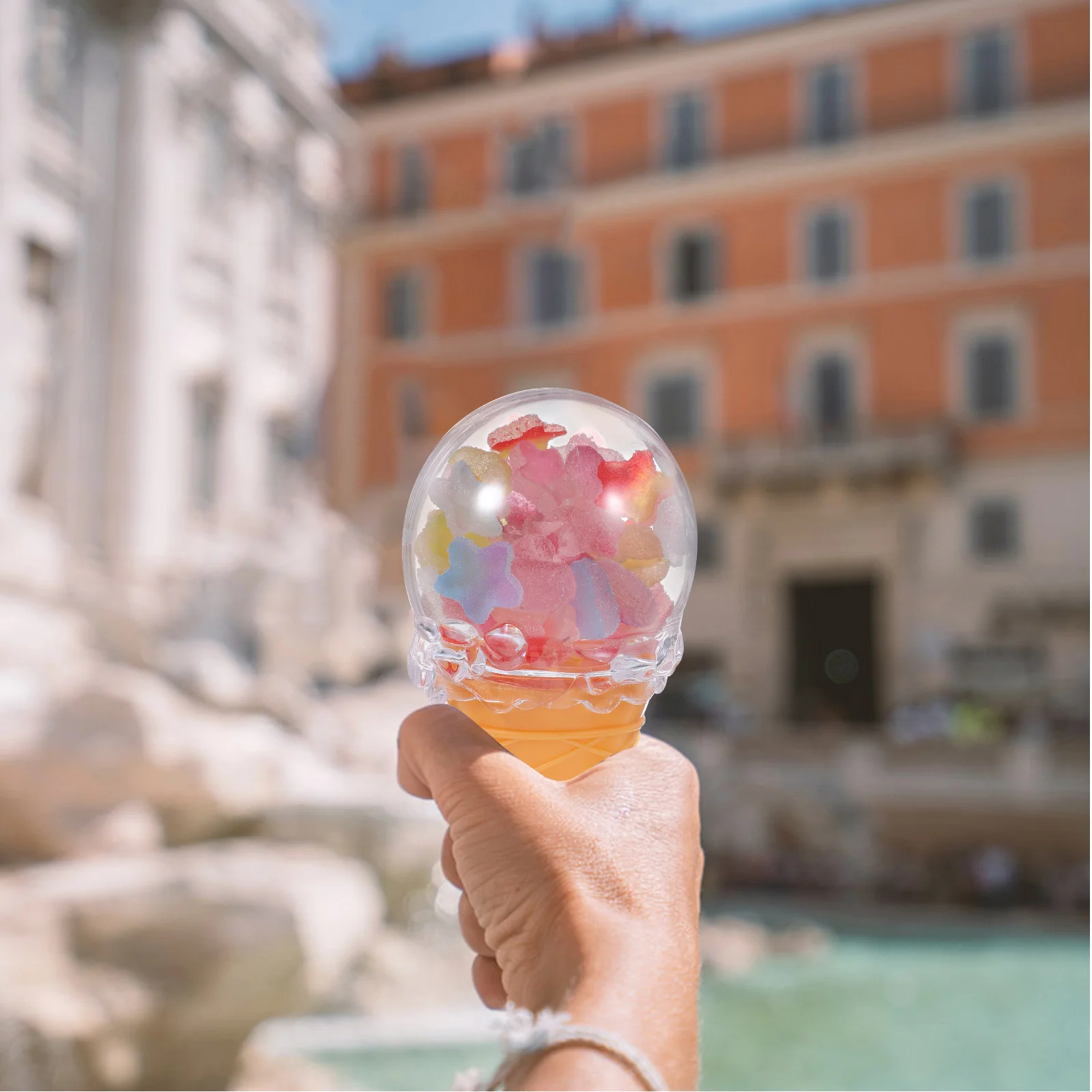 

16Pcs Creative Ice Cream Candy Boxes Clear Plastic Gift Containers for Wedding Party Favors and Small Gifts Yellow