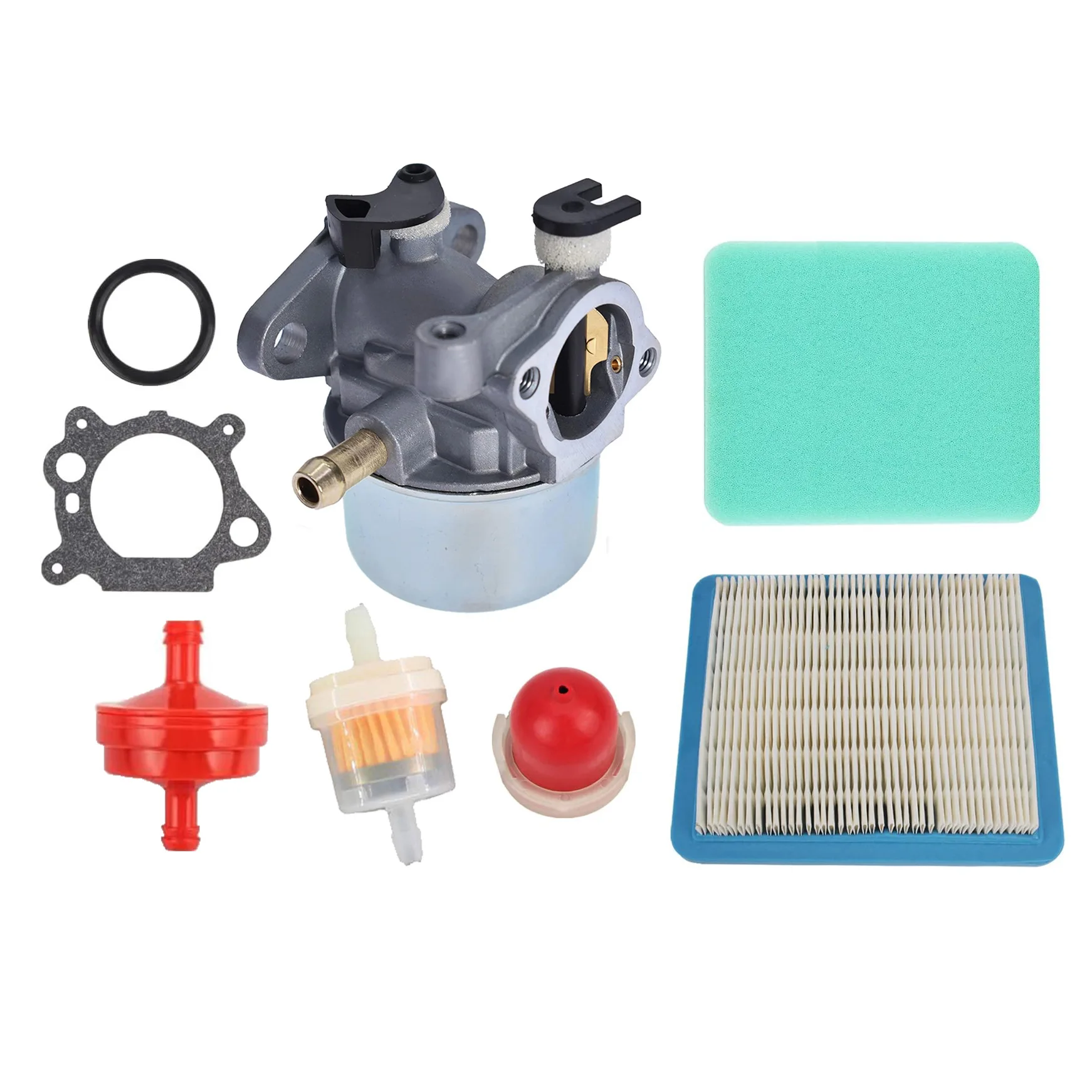 

Подходит для карбюратора газонокосилки Briggs&Stratton серии 675 190cc, артикул 799866, для газонокосилок и воздуходувок.