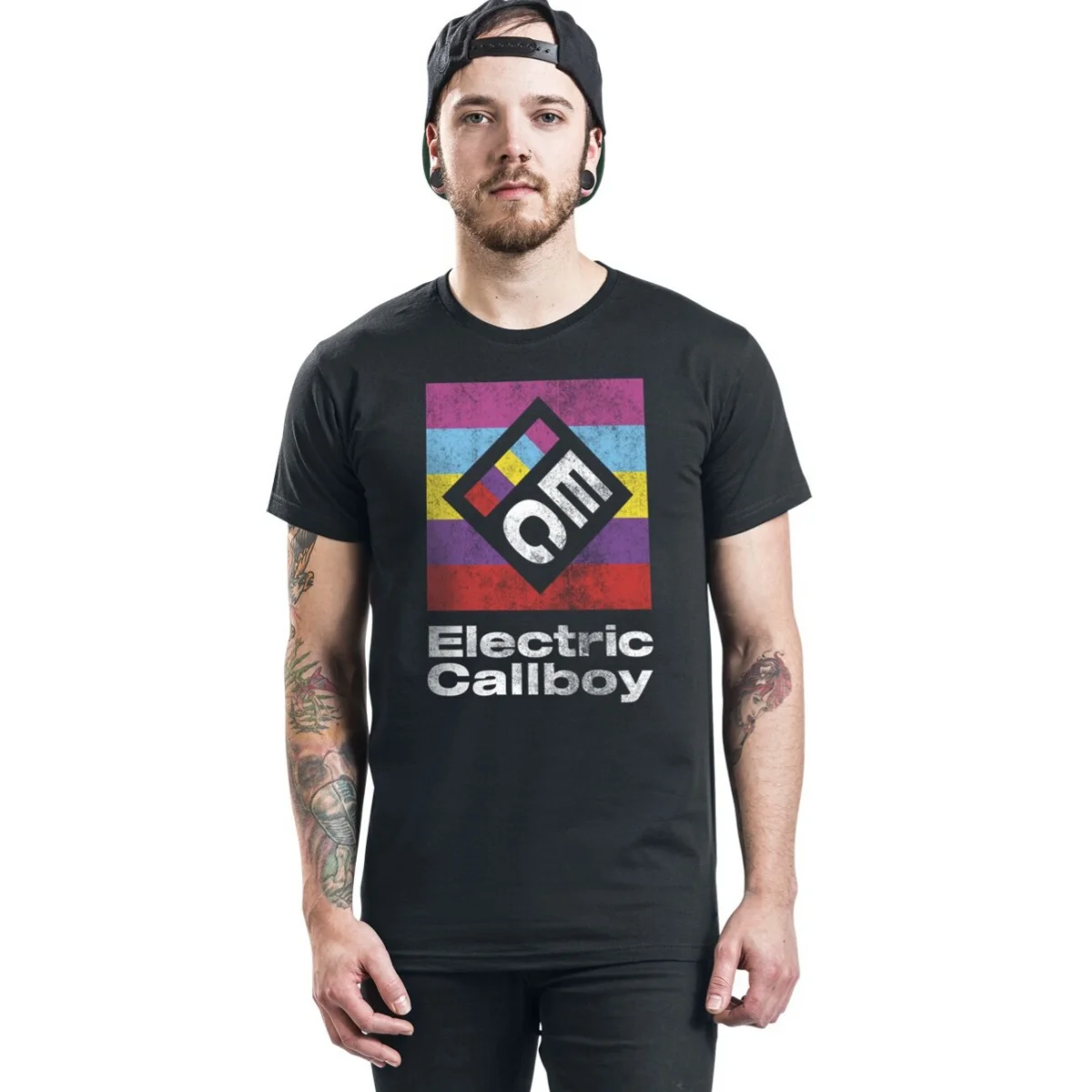 Fit Summer Electric Callboy Graphic Cotton T-shirt Unisex Summer Short Sleeve Fashion Brand Tee Luxury Casual Vintage Tees