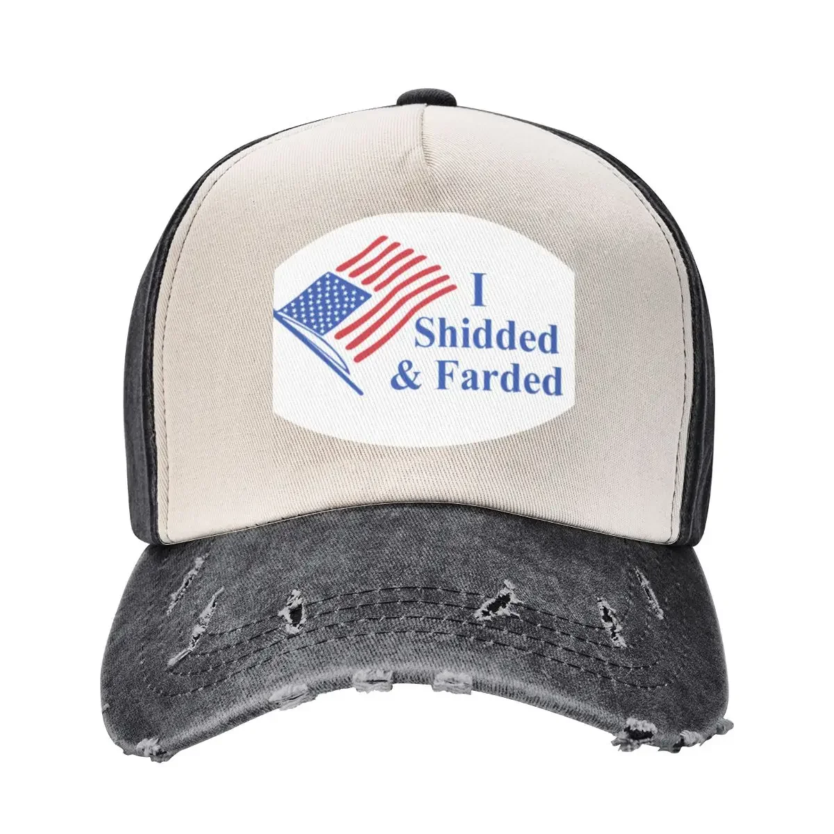 I Shidded & Farded STICKER PACK (HD High Quality remade flag) Baseball Cap Kids Hat Sunscreen Rave Men Hats Women's