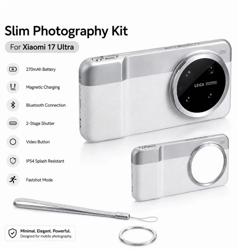 Original 17 Ultra Lightweight Photography Kit,Wireless  Grip, IP54, For 17 Ultra​ Non-Leica Edition