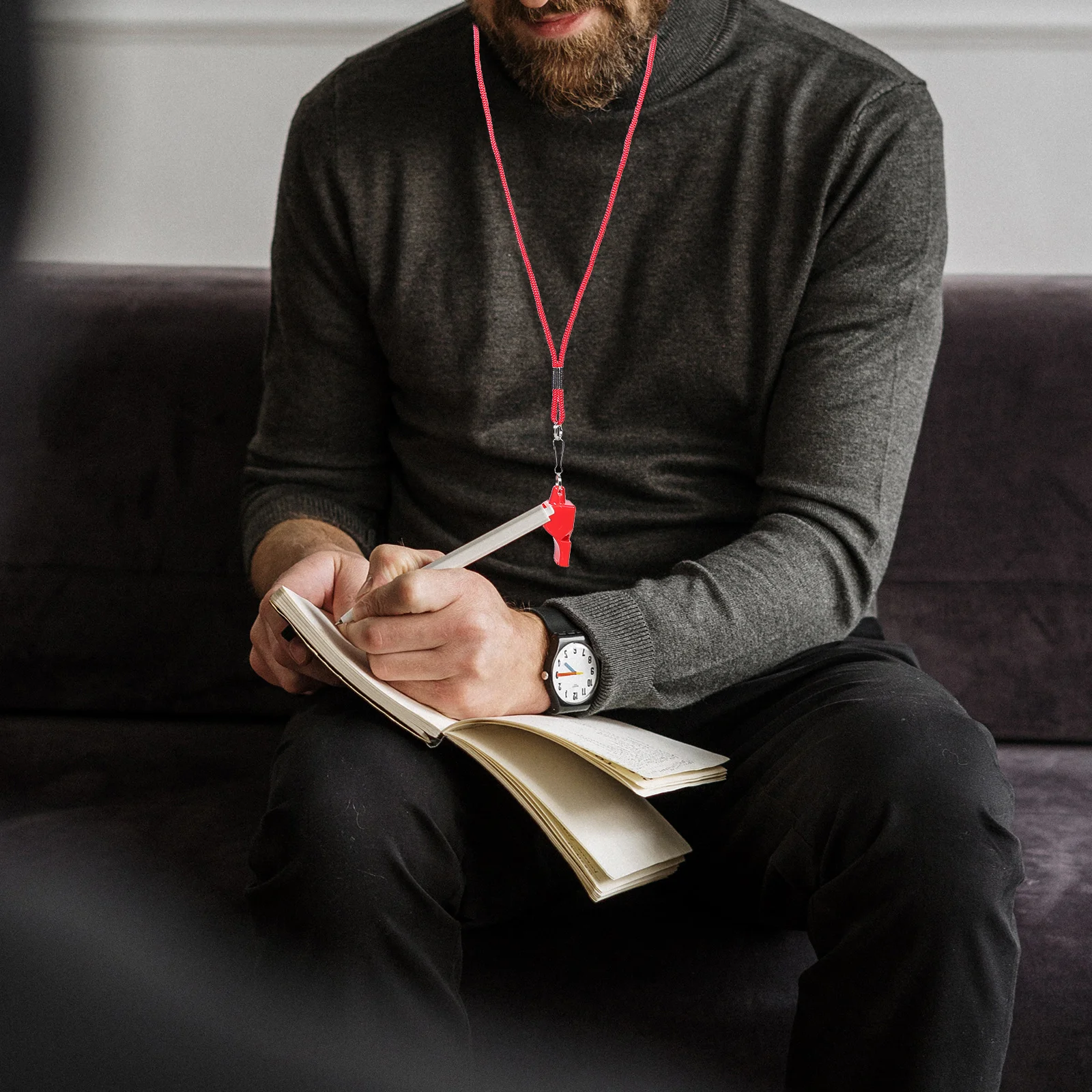 3Pcs Emergency Whistle Portable Lifeguard Survival Training Referee Multipurpose Craft Keychain Whistle Keychain