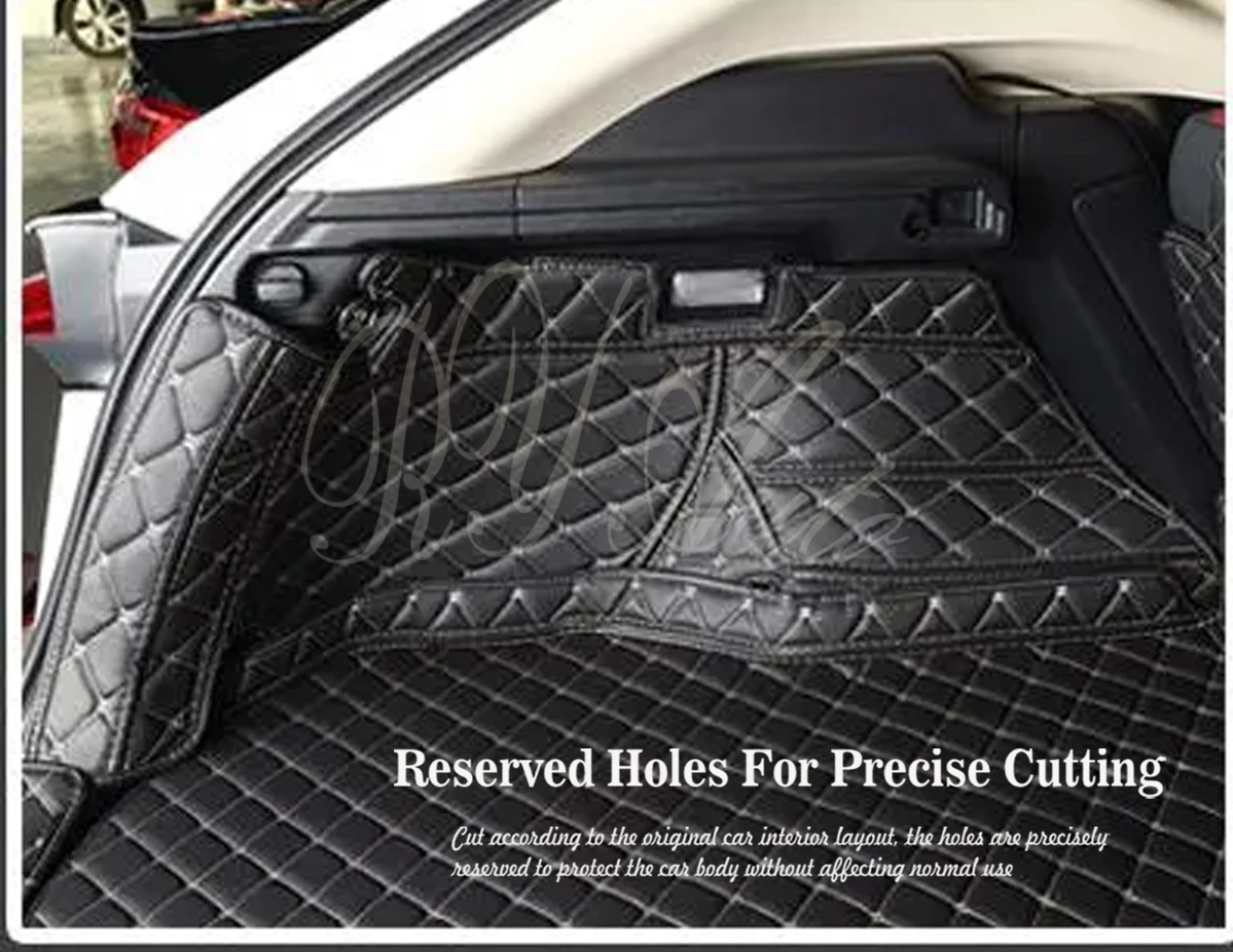 Leather Car Trunk Mats For Lexus NX AZ10 AZ20 MK1 MK2 2014~2026 Anti-dirty Covers Boot Storage Pads Cargo Liner Auto Accessories