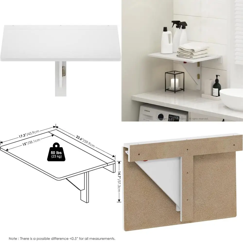 

Настенный складной стол Hermite White