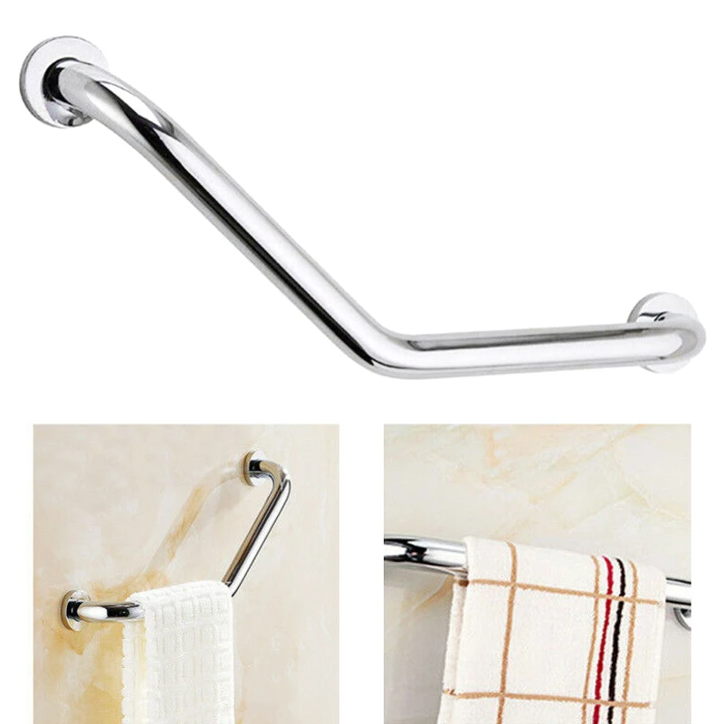 Armrest Stainless Steel Handrails For Elderly People To Stand Up Anti Slip Bathroom Accessible Toilet Handle Safety Handrail
