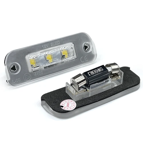 Imagen 2 del producto Luz LED blanca para matrícula, 2 uds., para Benz W251 W164 X164