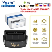 Vgate iCar Pro elm327 obd2 Wifi Bluetooth 4.0 Car Diagnostic Tool for IOS/Android OBD 2 Auto Scanner ELM 327 Code Reader