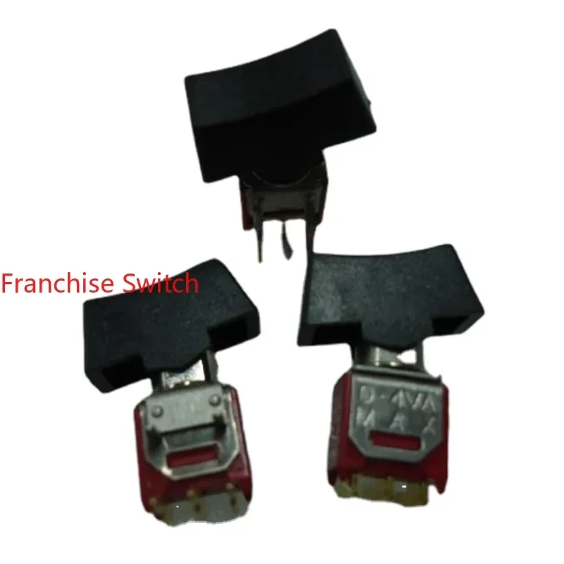 10PCS Micro Button Switch, Rocker  Boat Shaped Rocker, Bent Foot, 2nd Gear