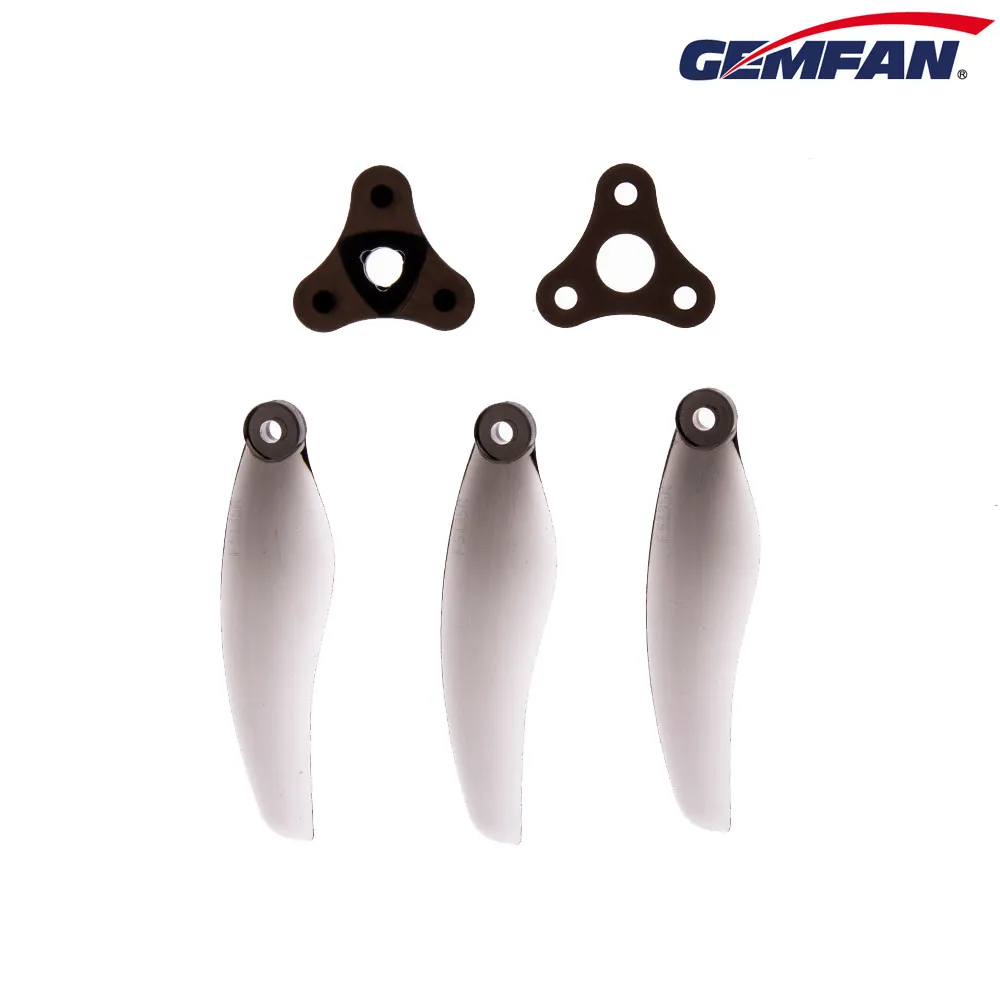 Gemfan F5135 Floppy Proppy 5.1 Inch 2-Blade Folding Propeller 4.7g 5mm Shaft for 5