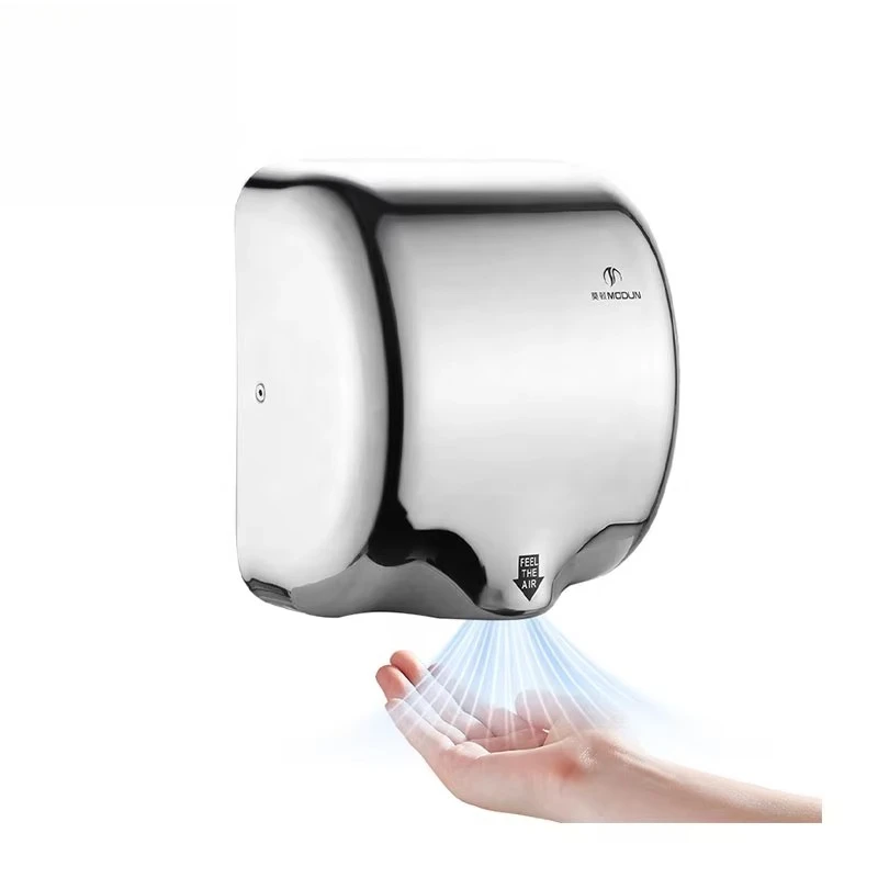 Wall Mount High Speed Stainless Steel Touchless Handdryer Electric Dryer Automatic Hand Dryer
