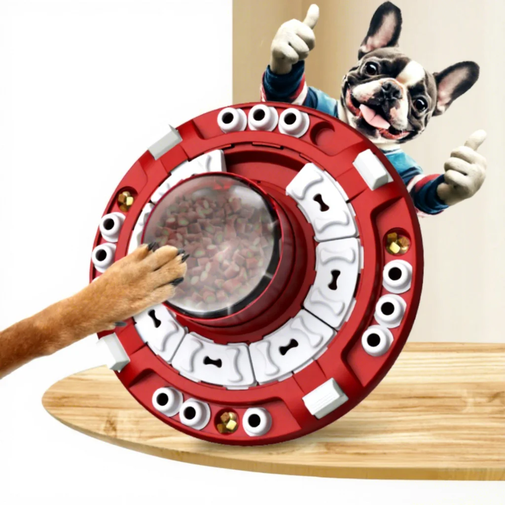 Eco-Friendly Luxury Modern Fashion Simple Dog Exercise Toy Educational Hide & Seek Food Adventure Gift