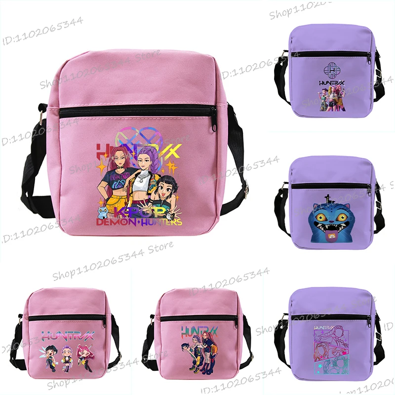 

Women Girls Bags Anime Cartoon Hot Anime Messenger Bag Student Teenage Small Crossbody Bags Canvas Travel Shoulder Bag Gift