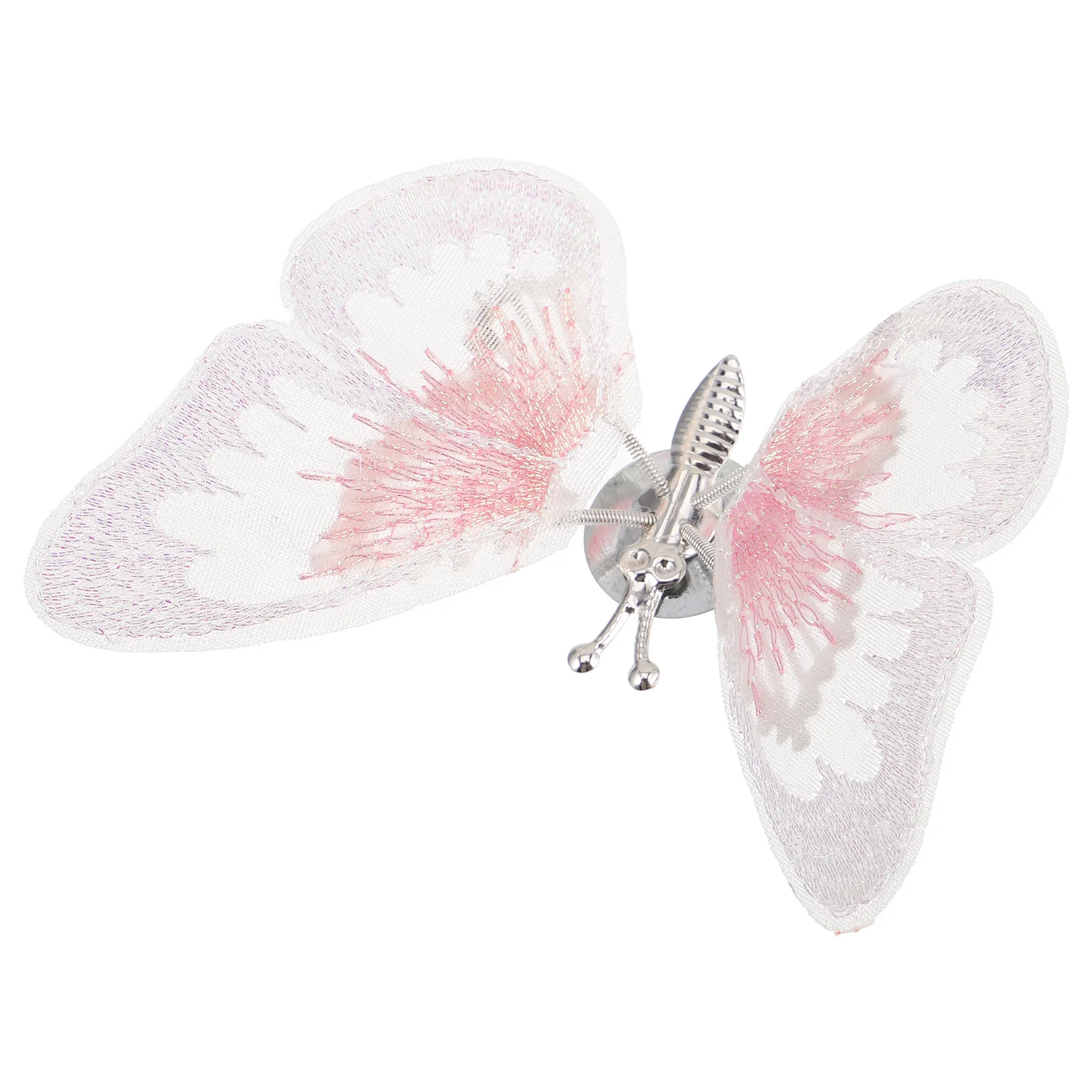 

Butterfly Car Ornament Embroidered Air Vent Clip Decoration Auto Console Butterfly Interior Accessories Cool Car Decor