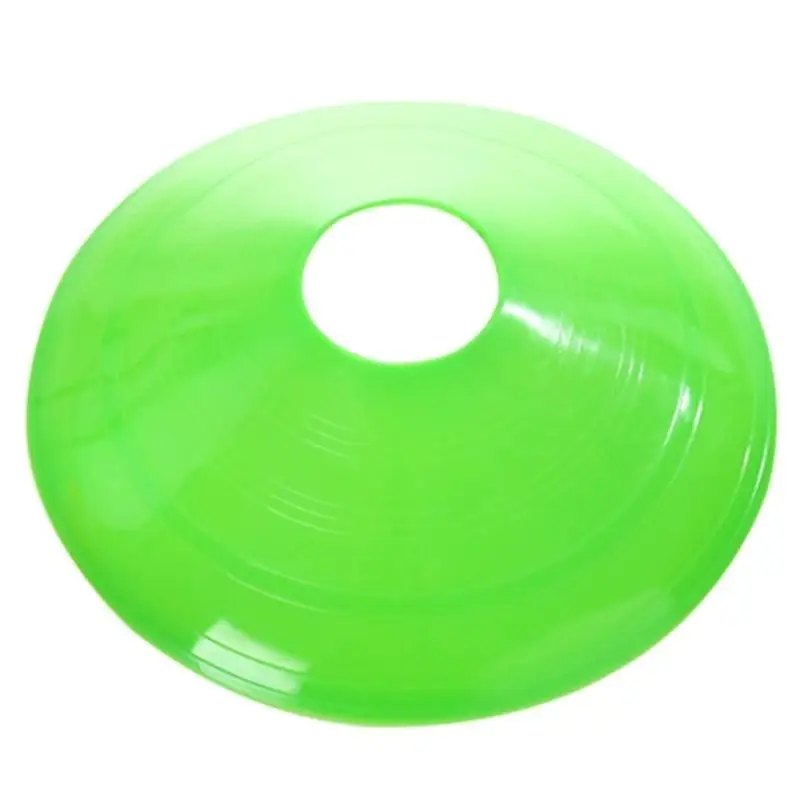 652F 20 Stuks Voetbal Disc Kegels Training Sport Kegels Agility Voetbal Kegels Met Plastic Beugel Voor Sportveld Kegels marker