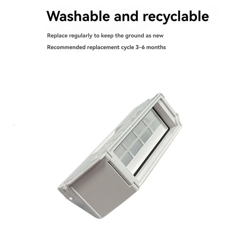 New Arrivals-2Pcs Vacuum Cleaner Dust Box Compatible For Kobos Diobao N20 PRO/Family Dust Container Spare Parts