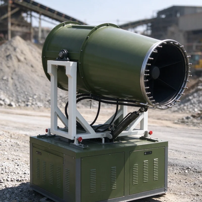 Customized Industrial-Grade 100 High Type Fog Cannon Dust Control Machine for Mining Quarry Construction Site
