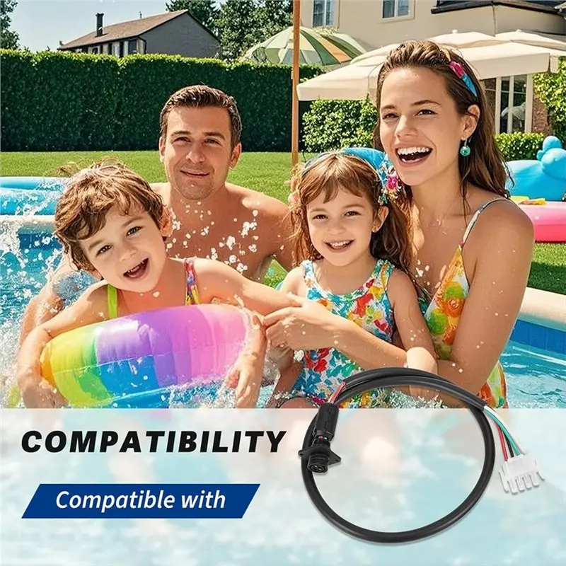 ABZV-SCG Cell& Easytouch Compatible 4-Pin Connector Power Cable(520724) For Pentair Intellichlor PCBA Pool Systems With Locking